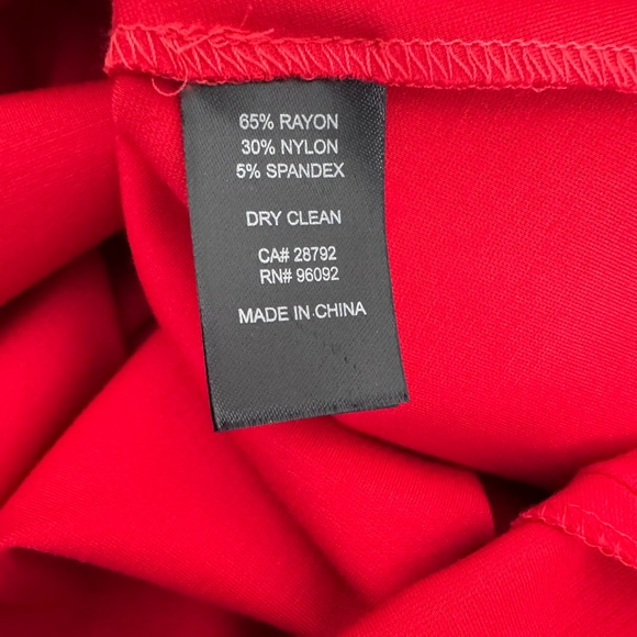 Burnt red colored dress , Size 12 - Picture 6 of 6